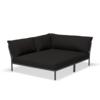 Level 2 Cozy Left Corner Dark Grey Frame
