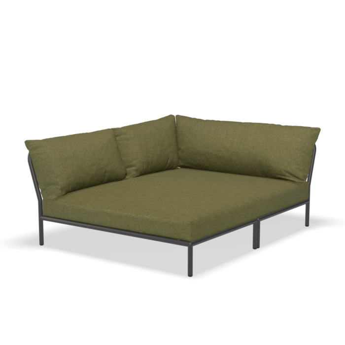 HOUE Level 2 Cozy Left Corner Dark Grey Frame