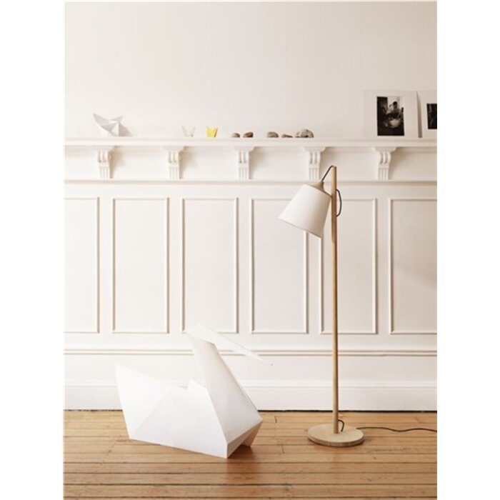Muuto Pull Floor Lamp Grey/White