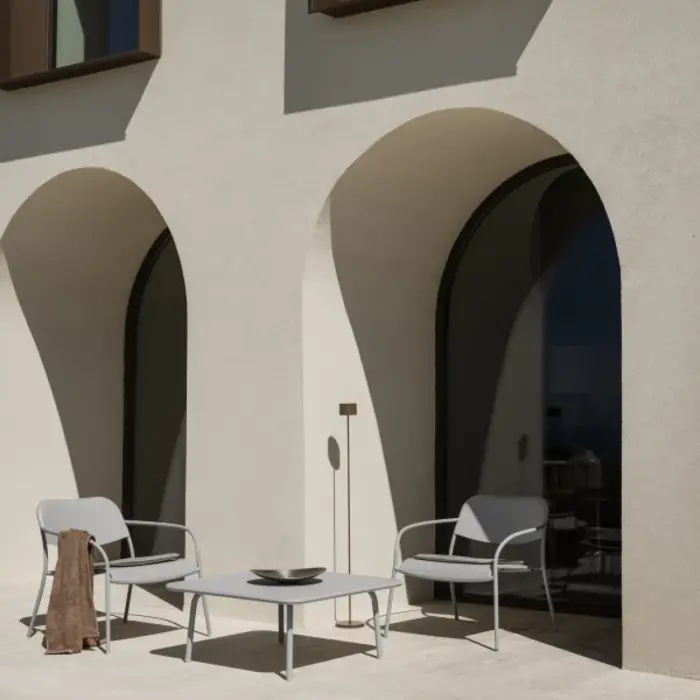 Blomus FAROL LED Floor Lamp Warm Gray