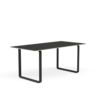 70/70 Table - Black Linoleum/Plywood