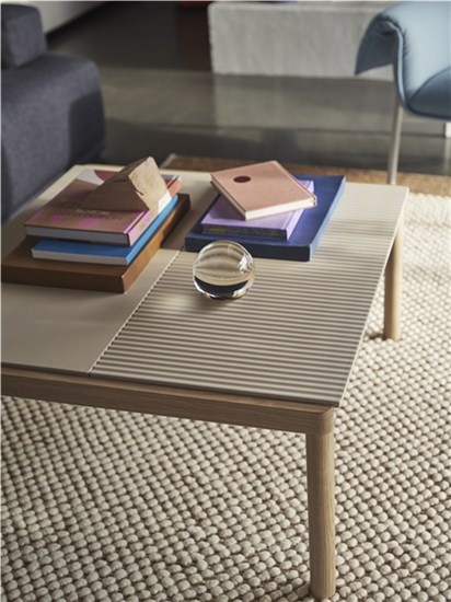Muuto Couple - Coffee Table 2 Plain - 84,5 x 80 cm