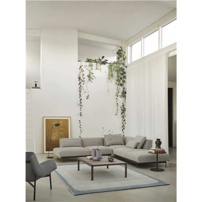Muuto Couple Coffee Table 1 Plain 1 Wavy 84,5 x 80 cm