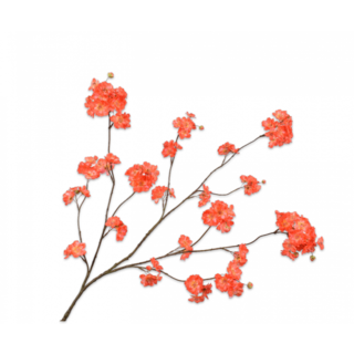 Silk-ka Bloesem Tak Oranje 127 cm