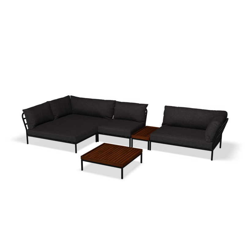 HOUE Level 2 - Sofa Set 1 - Frame Dark Grey