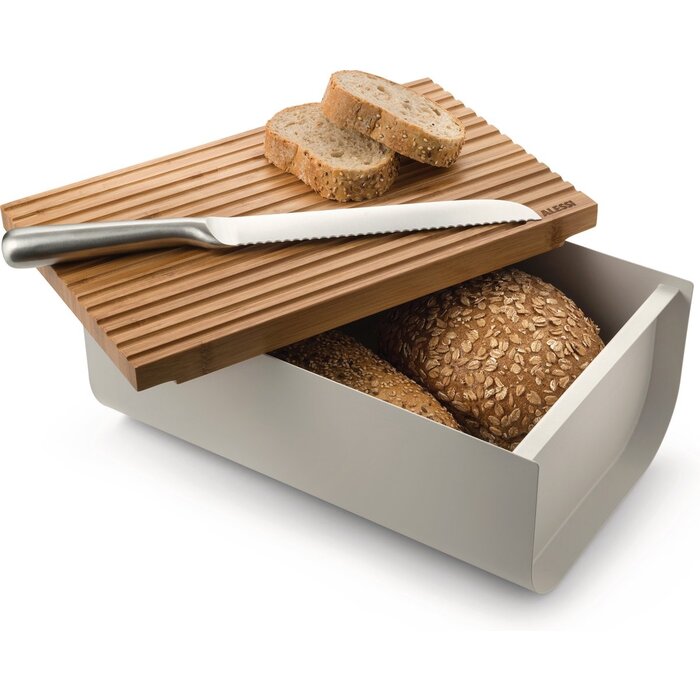 Alessi Brood Box Mattina Warm Grey