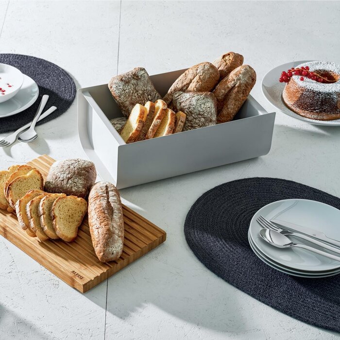 Alessi Brood Box Mattina Warm Grey