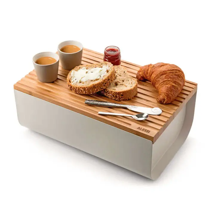 Alessi Brood Box Mattina Warm Grey