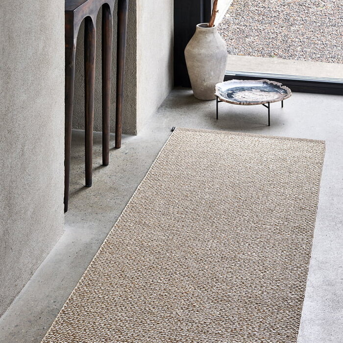 Pappelina Effi Vloerkleed Vanilla/Ochre/Granit