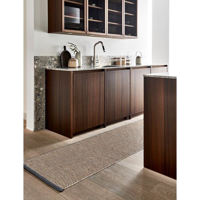 Pappelina Effi Vloerkleed Vanilla/Ochre/Granit