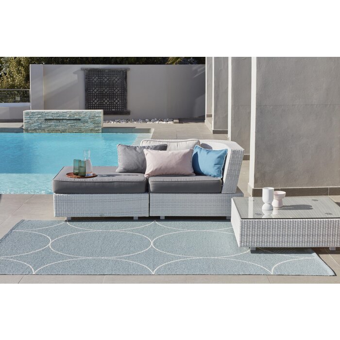 Pappelina Boo Vloerkleed Linen/Charcoal