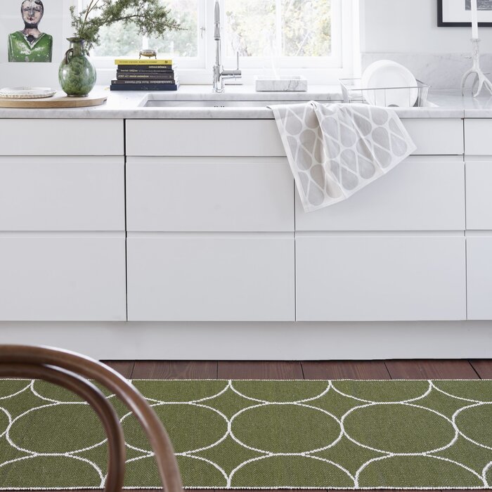 Pappelina Boo Vloerkleed Linen/Charcoal