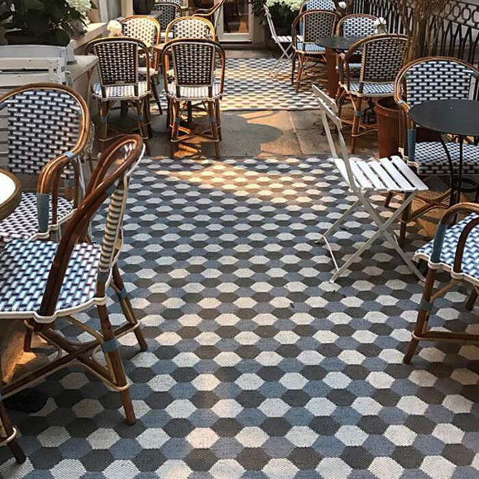 Pappelina Dana Vloerkleed Vanilla/Ochre/Beige