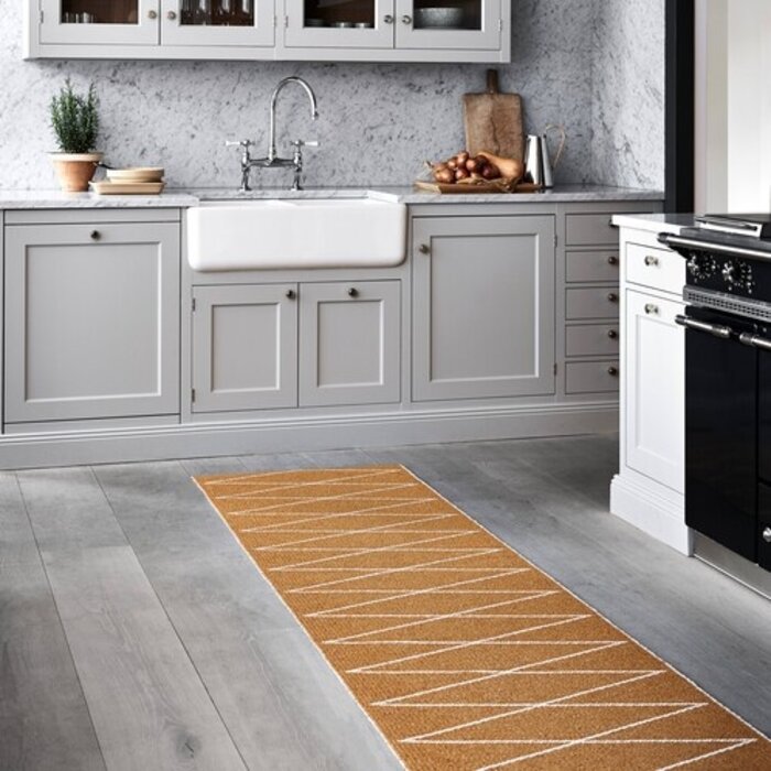 Pappelina Max Vloerkleed Vanilla/Ochre