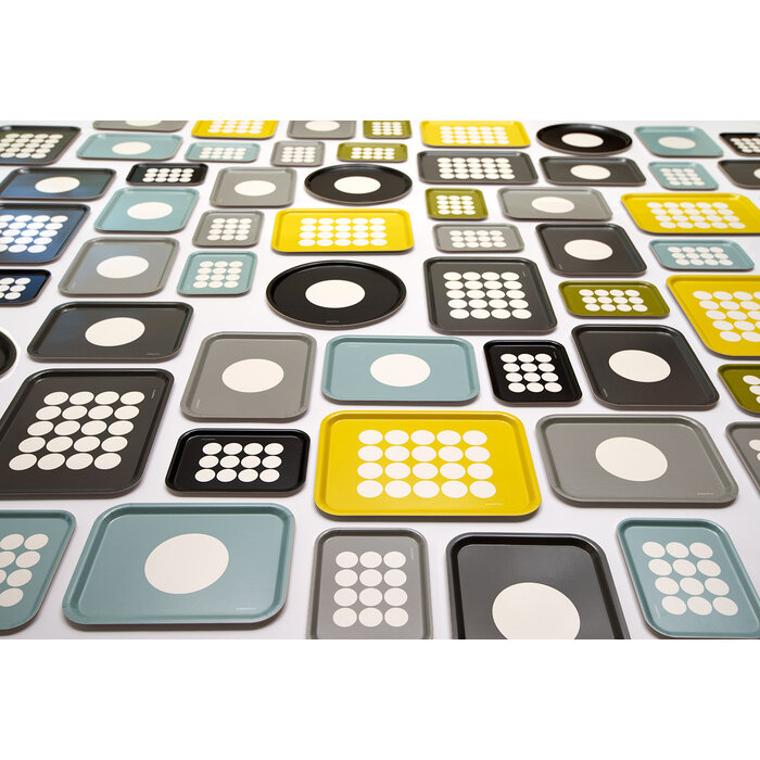 Pappelina Fia Dienblad Charcoal Large 33 x 43 cm