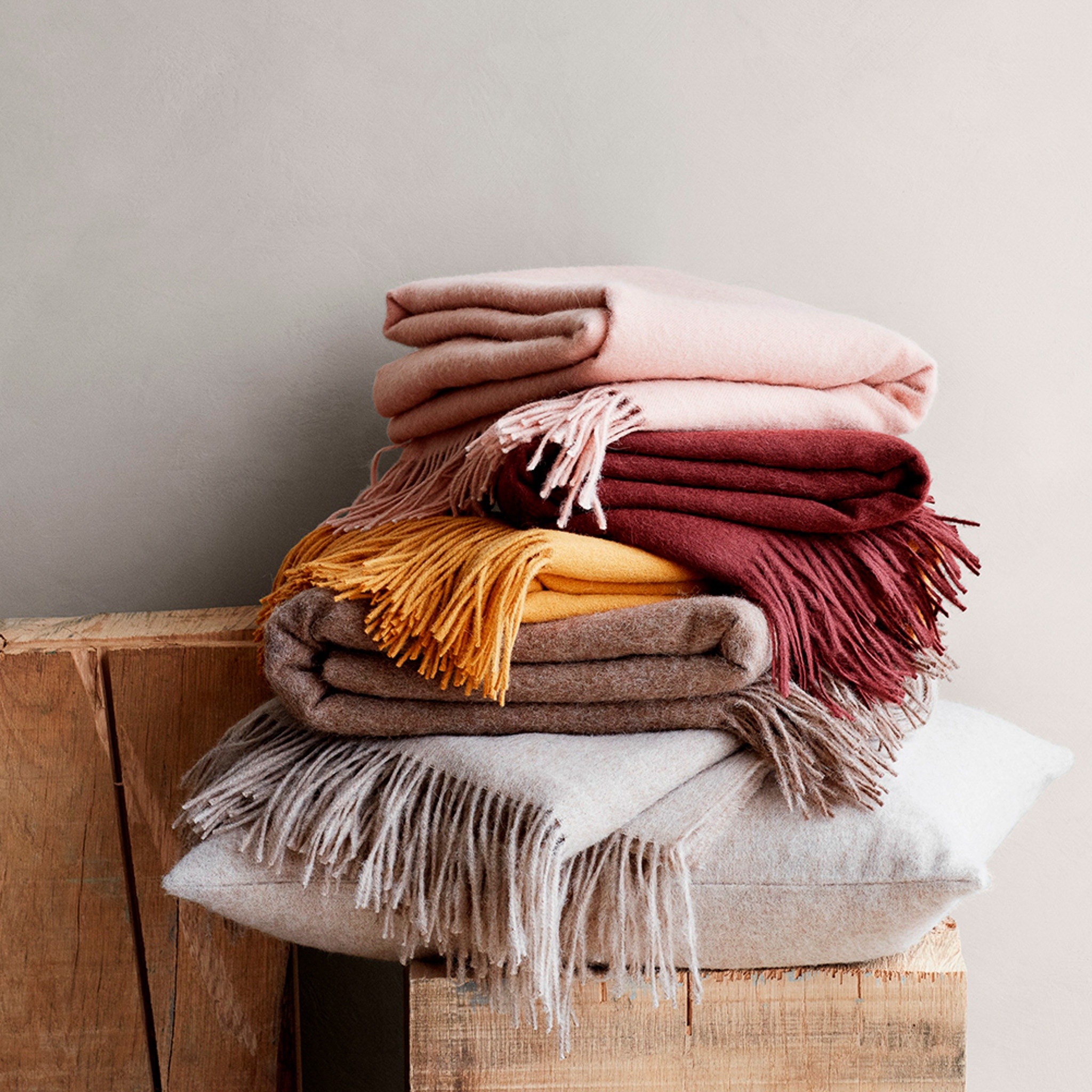 Alpaca & Wool 130 x 200 cm Terracotta/Bruin