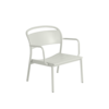 Linear Steel Lounge Armchair