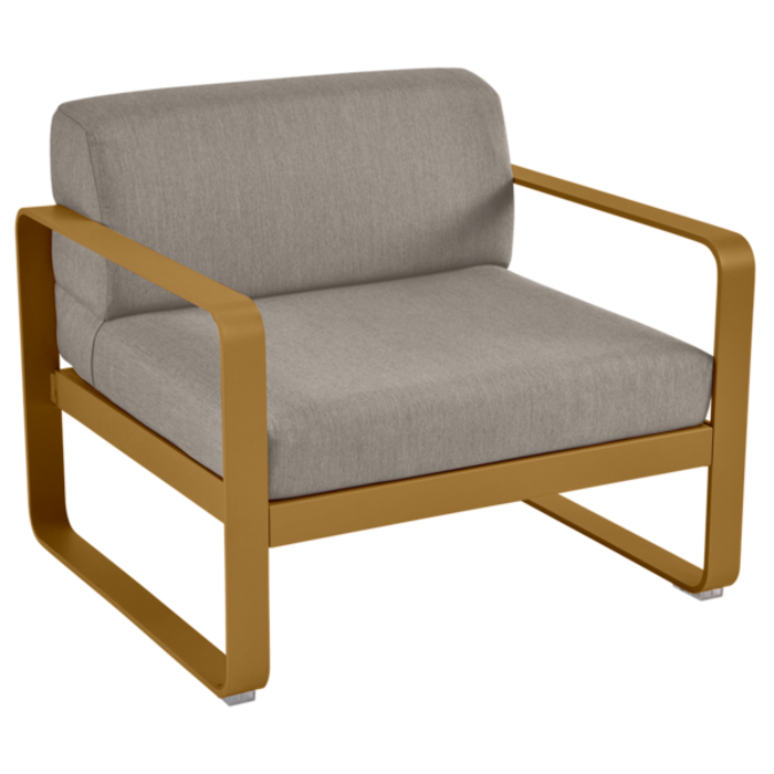 Fermob Bellevie Armchair Grey Taupe Cushion