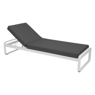Fermob Bellevie Sunlounger Graphite Grey Cushion