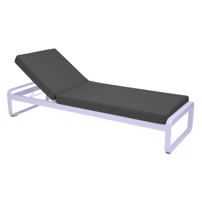 Fermob Bellevie Sunlounger Graphite Grey Cushion