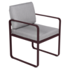 Bellevie Dining Armchair Flannel Grey Cushion