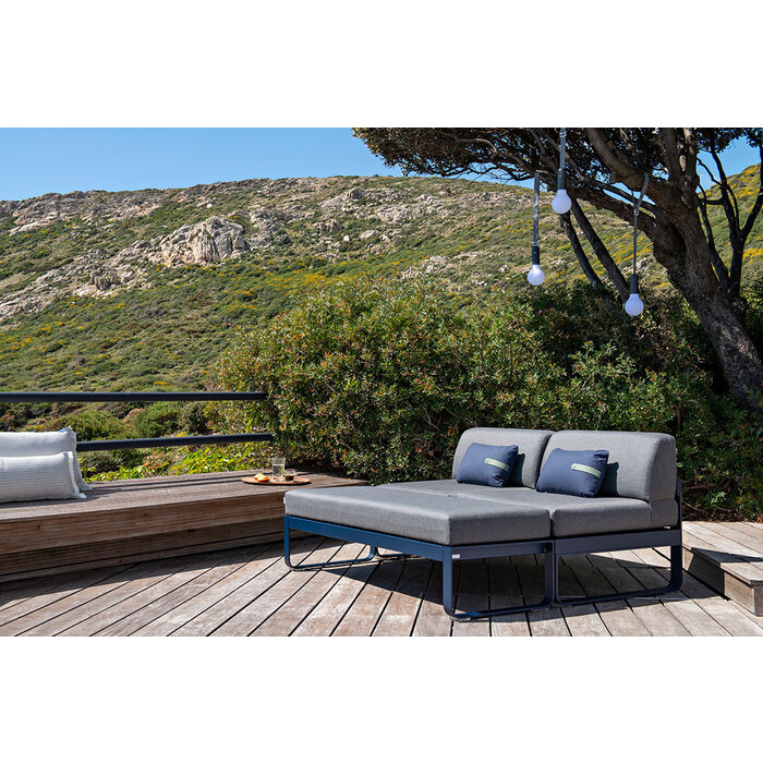 Fermob Bellevie 2-Seater Ottoman Off-White Cushion