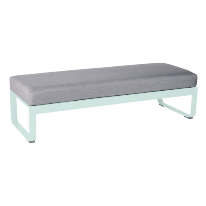 Fermob Bellevie 2-Seater Ottoman Flannel Grey Cushion
