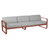 Bellevie 3-seater Sofa Flannel Grey Cushion