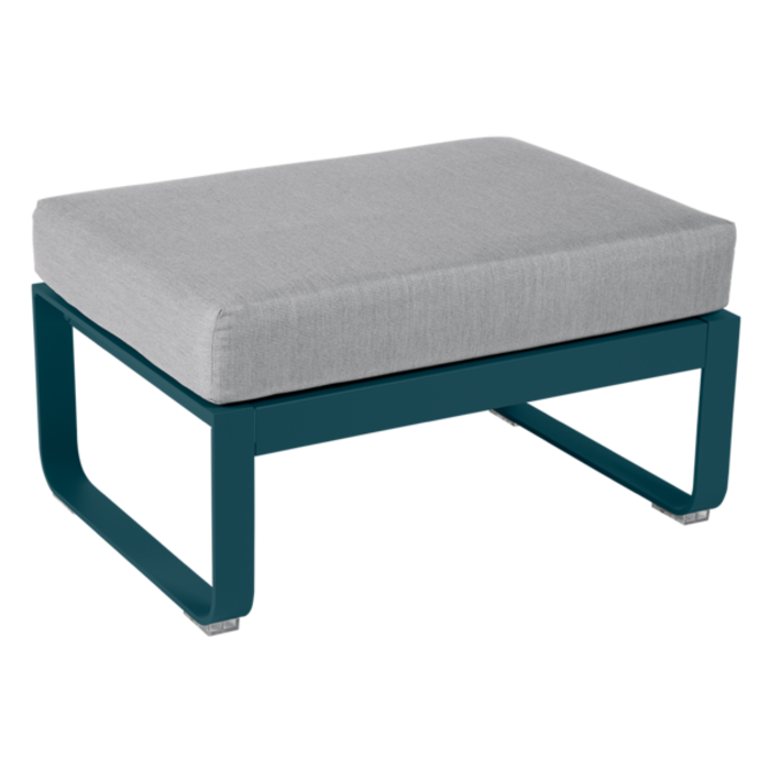 Fermob Bellevie 1-Seater Ottoman Flannel Grey Cushion