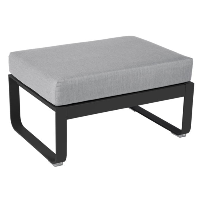 Fermob Bellevie 1-Seater Ottoman Flannel Grey Cushion