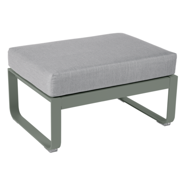 Fermob Bellevie 1-Seater Ottoman Flannel Grey Cushion