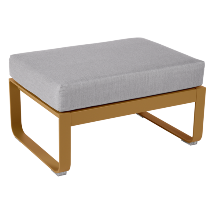 Fermob Bellevie 1-Seater Ottoman Flannel Grey Cushion