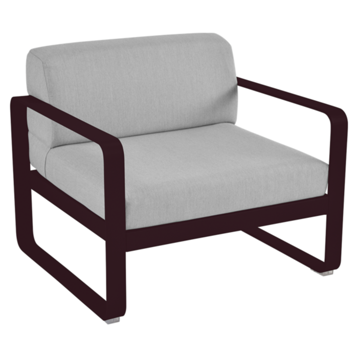 Fermob Bellevie Armchair Flannel Grey Cushion