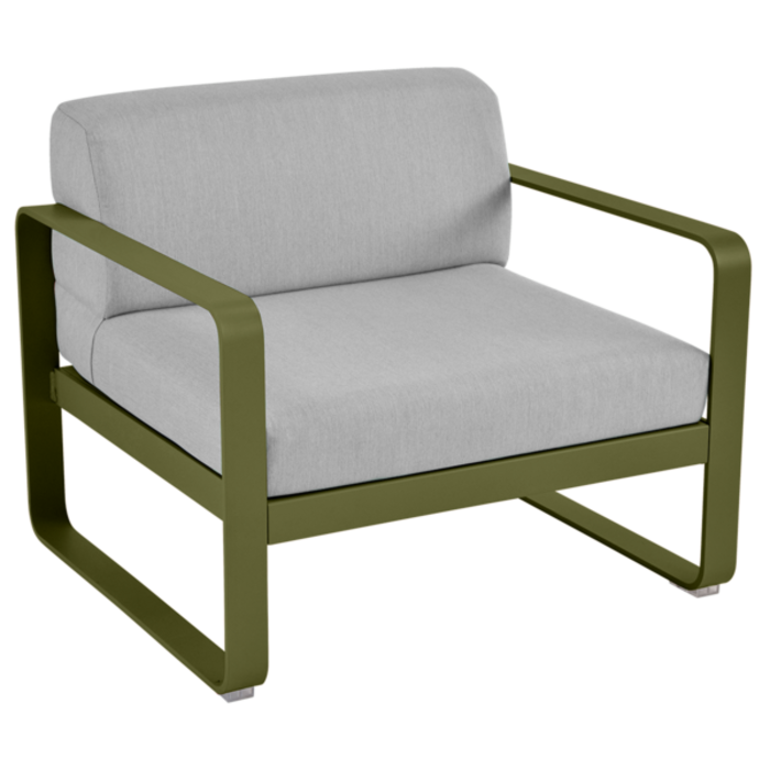 Fermob Bellevie Armchair Flannel Grey Cushion