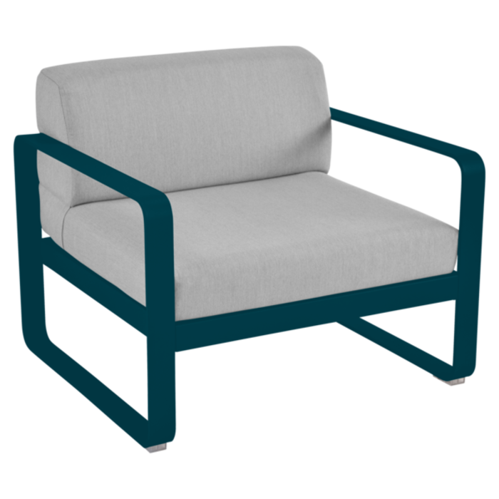 Fermob Bellevie Armchair Flannel Grey Cushion