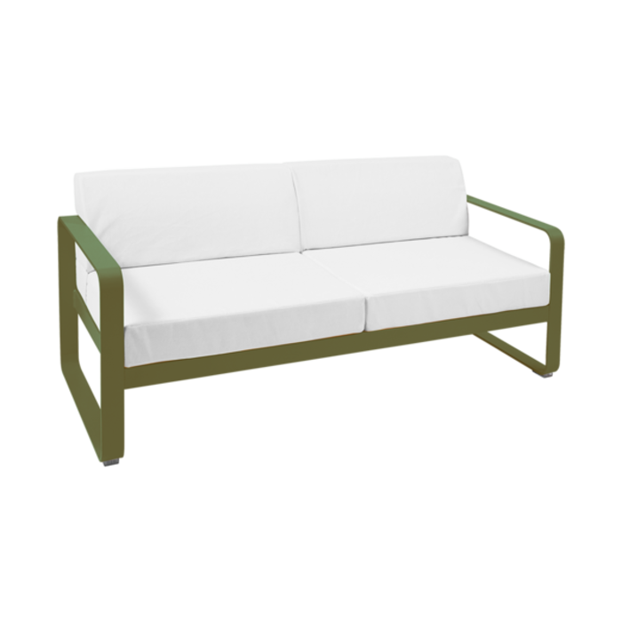 Fermob Bellevie 2-Seater Sofa Off-White Cushion