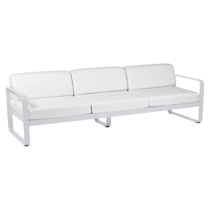 Fermob Bellevie 3-Seater Sofa Off-White Cushion