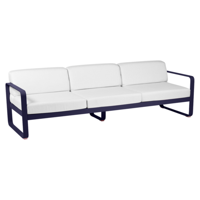 Fermob Bellevie 3-Seater Sofa Off-White Cushion