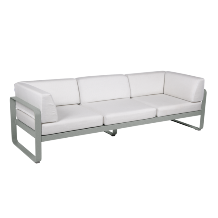 Fermob Bellevie 3-Seater Club Sofa - Off-White Cushion
