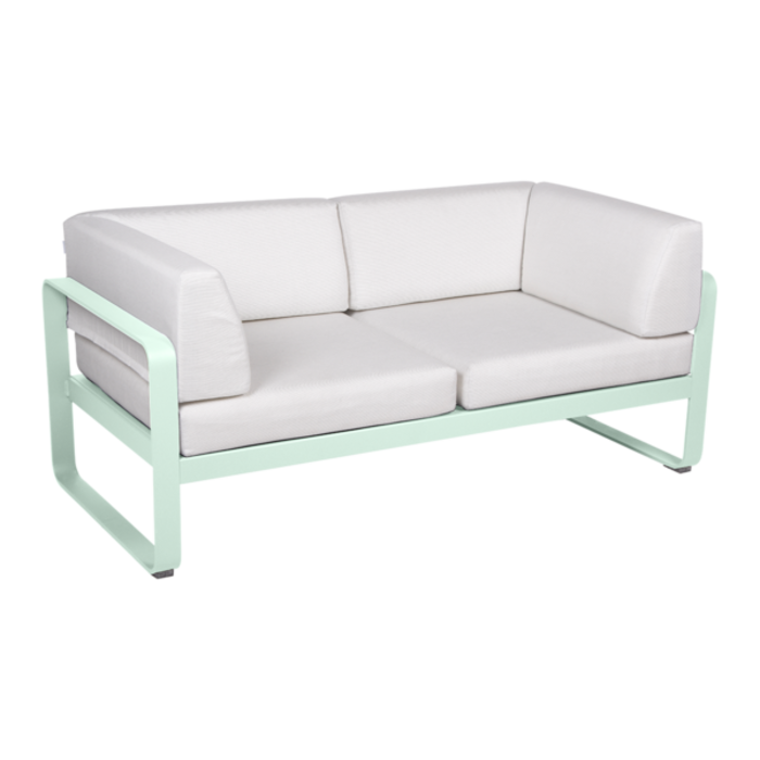 Fermob Bellevie 2-Seater Club Sofa Off-White Cushion