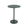 Linear Steel Coffee Table Ø 70 H: 95 cm