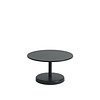 Linear Steel Coffee Table Ø 70 H: 40 cm