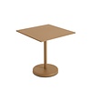 Linear Steel Coffee Table 70 x 70 H: 73 cm