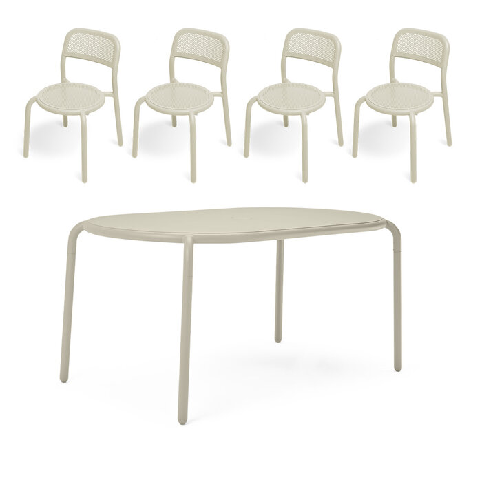 Fatboy Toni Tavolo + 4x Chair Set