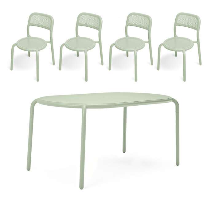Fatboy Toni Tavolo + 4x Chair Set