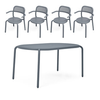 Fatboy Toni Tavolo + 4x Armchair Set