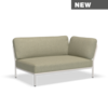 Level Sofa Right Corner - Muted White Frame
