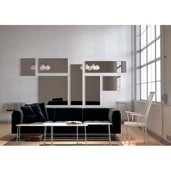 Frost Denmark UNU Mirror 4137 - 40 x 140 cm Matt Black