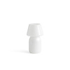 Apollo Portable Table Lamp White Opal Glass