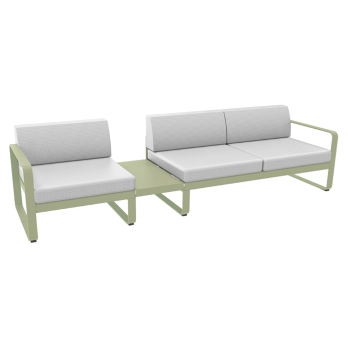 Fermob Bellevie Sofa 1A Off-White Cushion